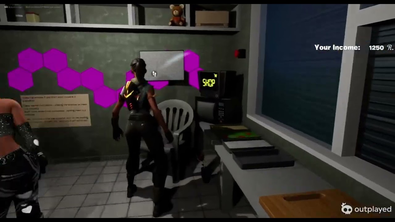 They made a shawarma horror game in Fortnite
