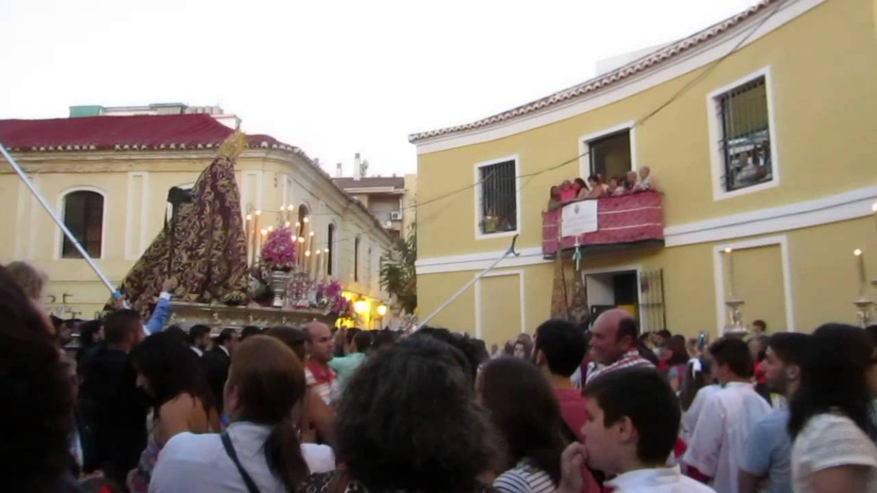 VIRGEN DE LA TRINIDAD MÁLAGA  JUNIO 2014.