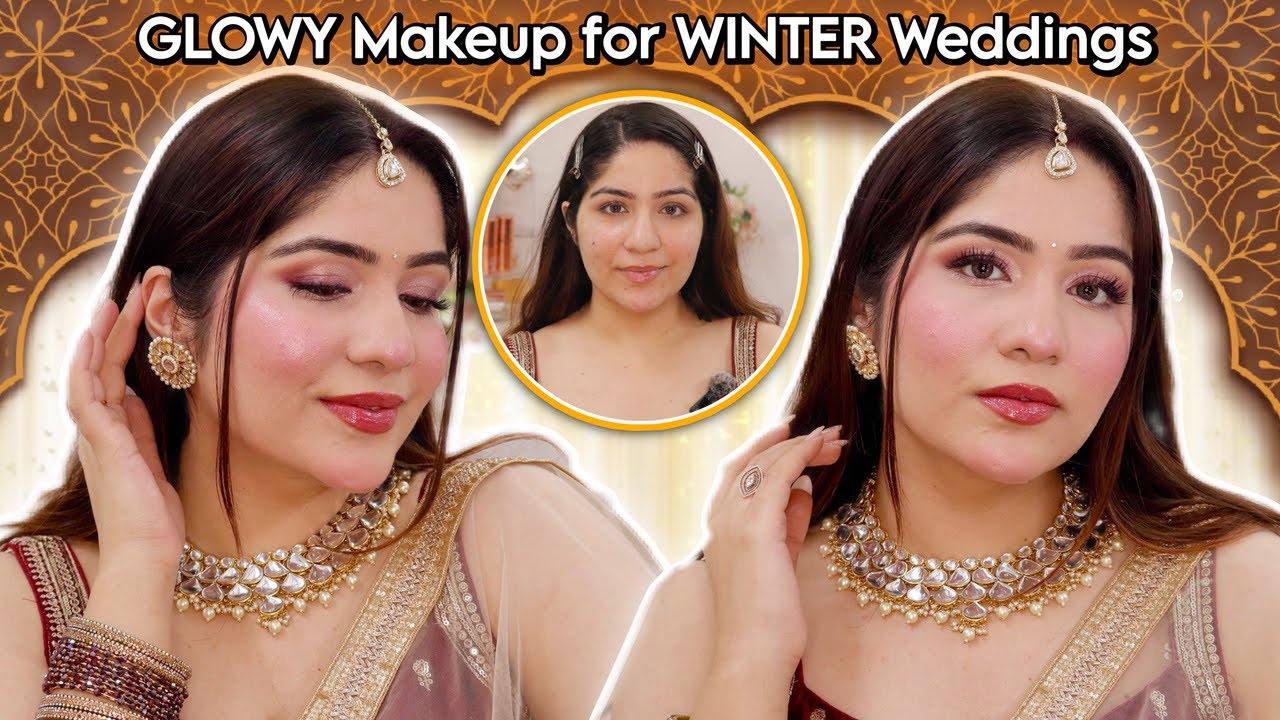 *No Parlour Needed* - Winter Wedding Guest Makeup ✨ at Home