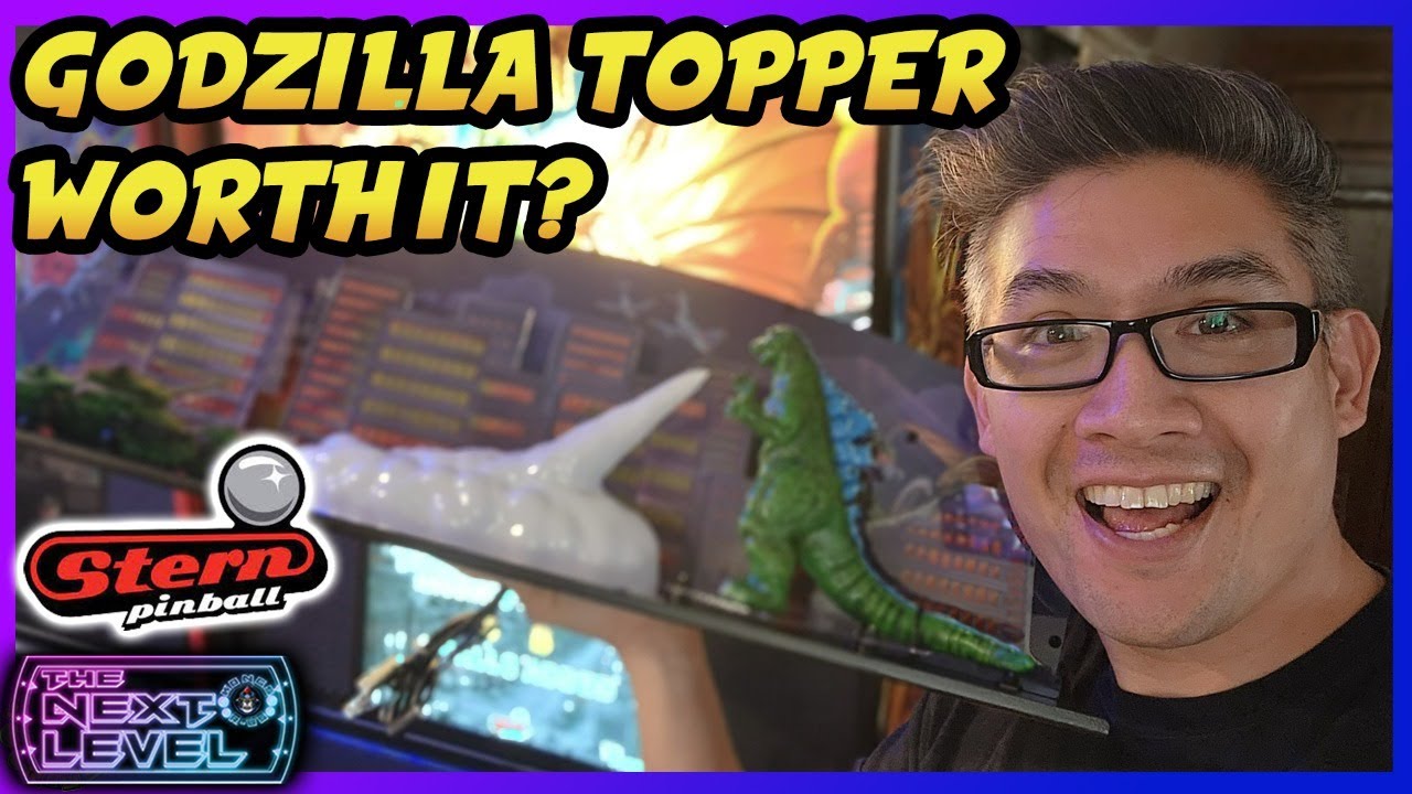 Установка Stern Godzilla Pinball Topper LIVE