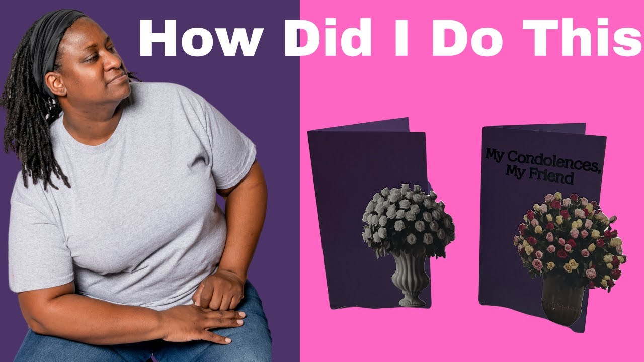 How to Make a Side Edge Card Using Cricut Design Space | Easy DIY Cricut Card Tutorial for Beginners