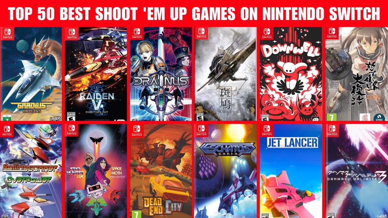 Top 50 Best Shoot 'Em Up Games on Nintendo Switch