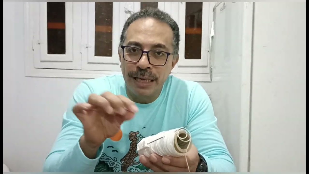 تدكيك الطعم الطبيعي لصيد السمك بطريقة الجر طريقة 1 by The Seawolf Walid El Faramawy