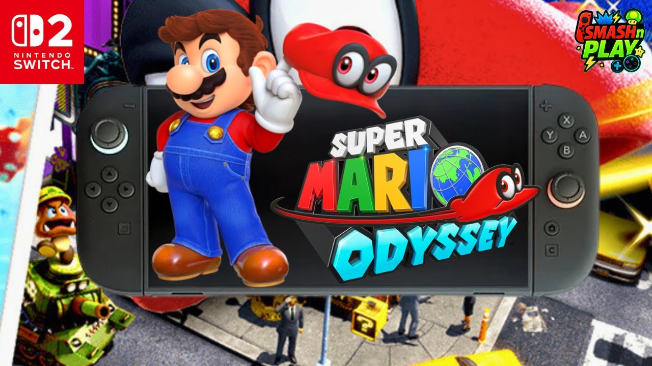 Super Mario Odyssey Gameplay Nintendo Switch 2