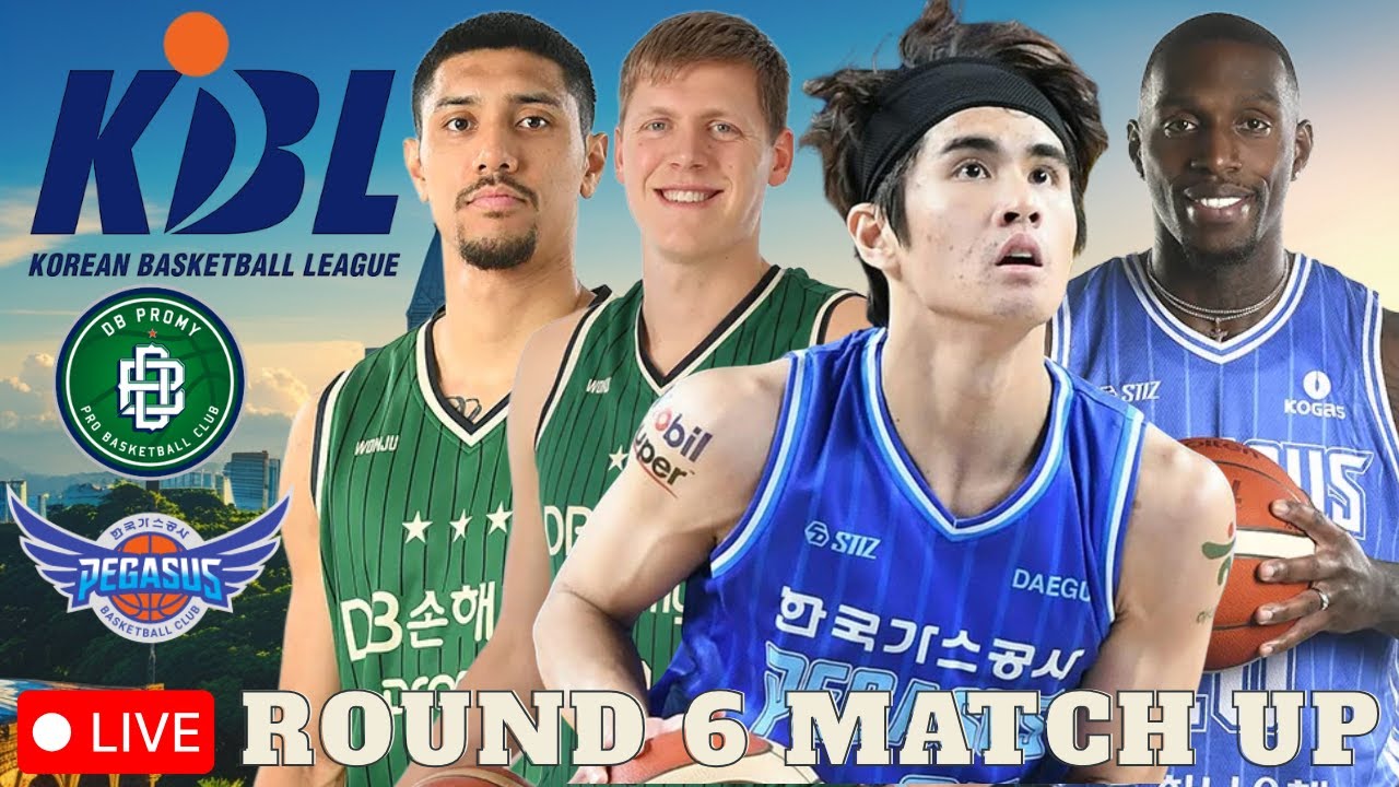 WONJU DB PROMY VS DAEGU KOGAS PEGASUS I KBL LIVE I PLY BY PLAY & FAN REACTIONS