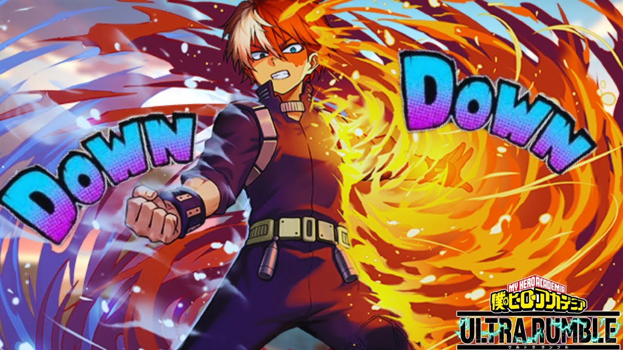 Я превратил Тодороки в точного демона из вселенной My Hero Ultra Rumble