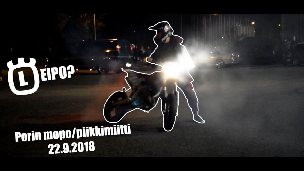 HUSSE LEIPOO!? | Porin mopo/piikkimiitti 22.9.2018
