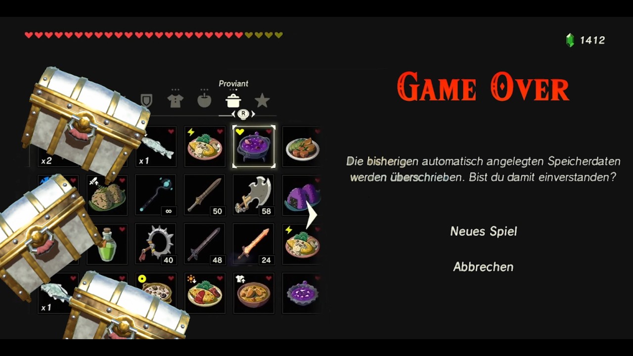 Wie schwer ist der BOTW Randomizer ohne zu sterben?