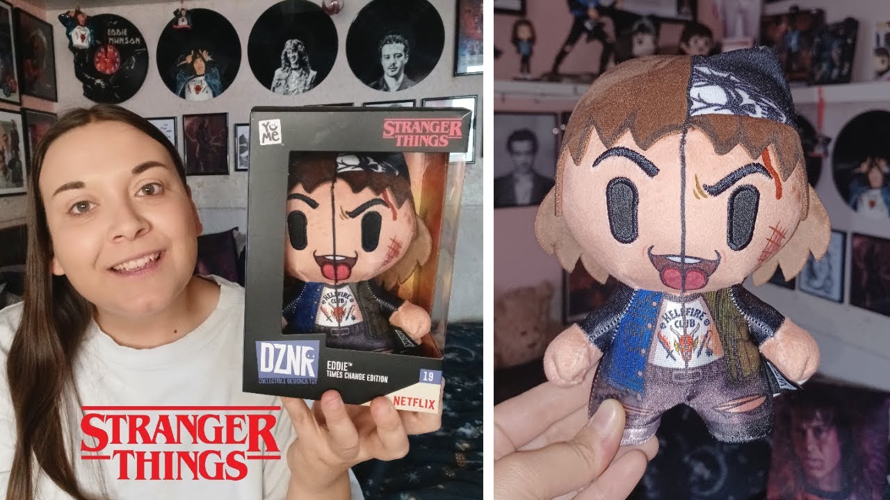 Stranger Things Eddie Munson DNZR Plush Unboxing