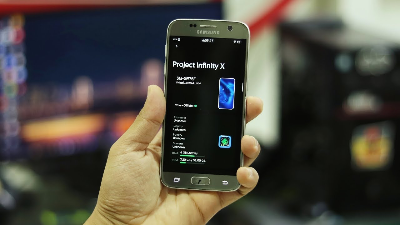 Project InfinityX Android 16 | v3.4 | Множество настроек | Galaxy S7, S7 Edge, Note7 и Note FE