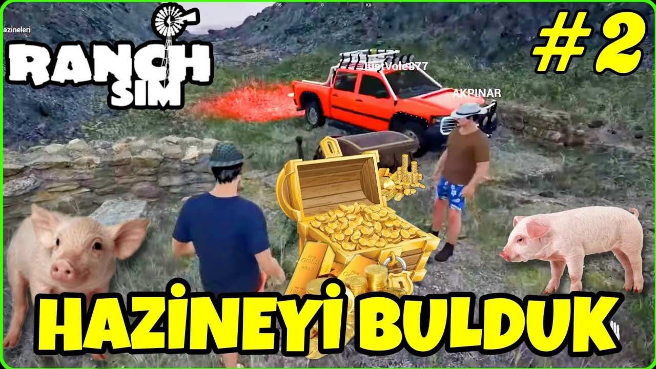 KADİMLERİN HAZİNELERİNİ BULDUK!! / AHIRI TAMAMLAYIP İLK HAYVANLARIMIZI ALDIK / RANCH SİM. BÖLÜM 2