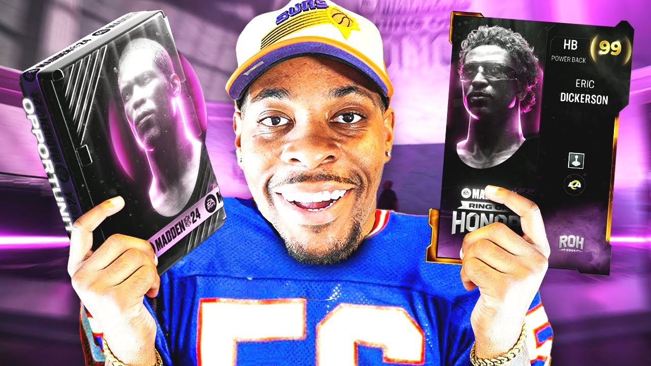 Madden 20 Eric Dickerson Is Back .. Madden 24 Ring Of Honor