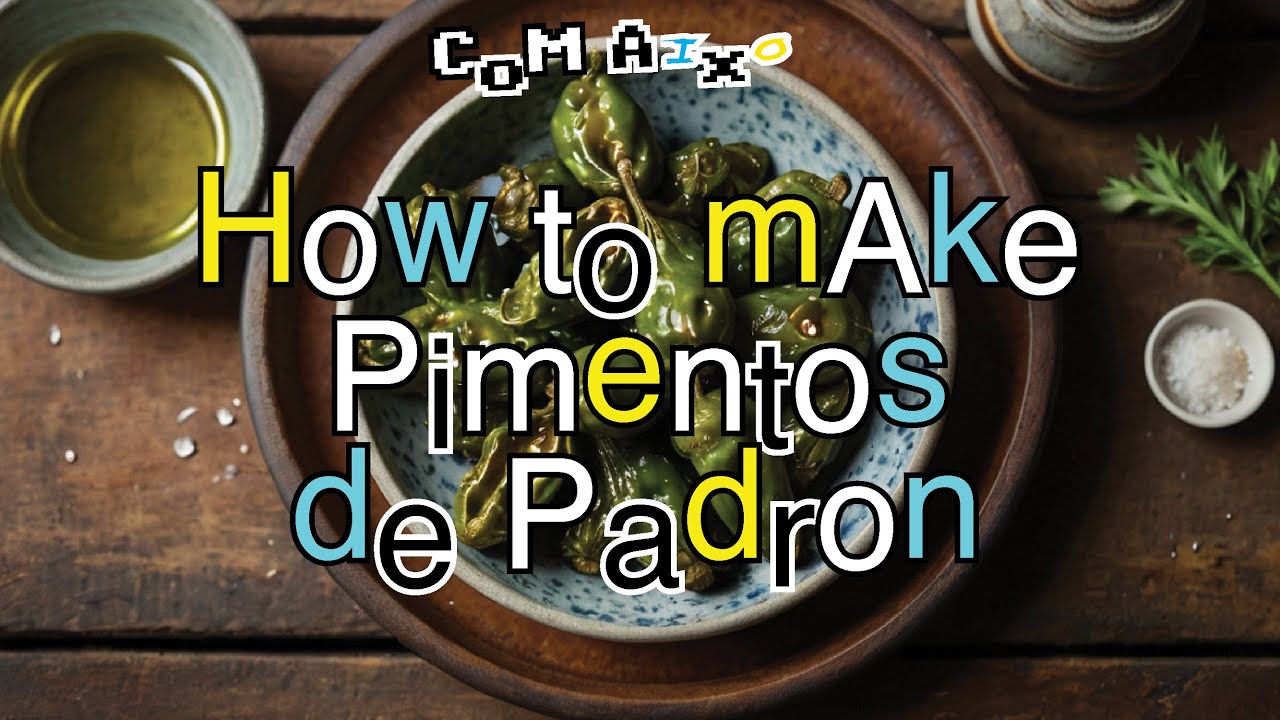 Quick + Easy Spanish Vegan Tapas Recipe - How To Make Pimientos De Padron