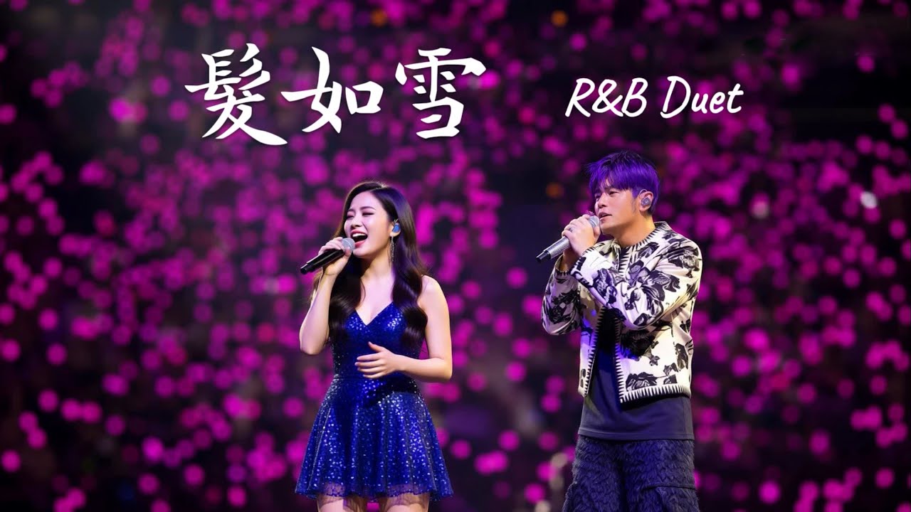 【髮如雪 周杰倫 Jay Chou - R&B Duet Ai 翻唱 Cover 】『繁華如三千東流水 我只取一瓢愛了解』