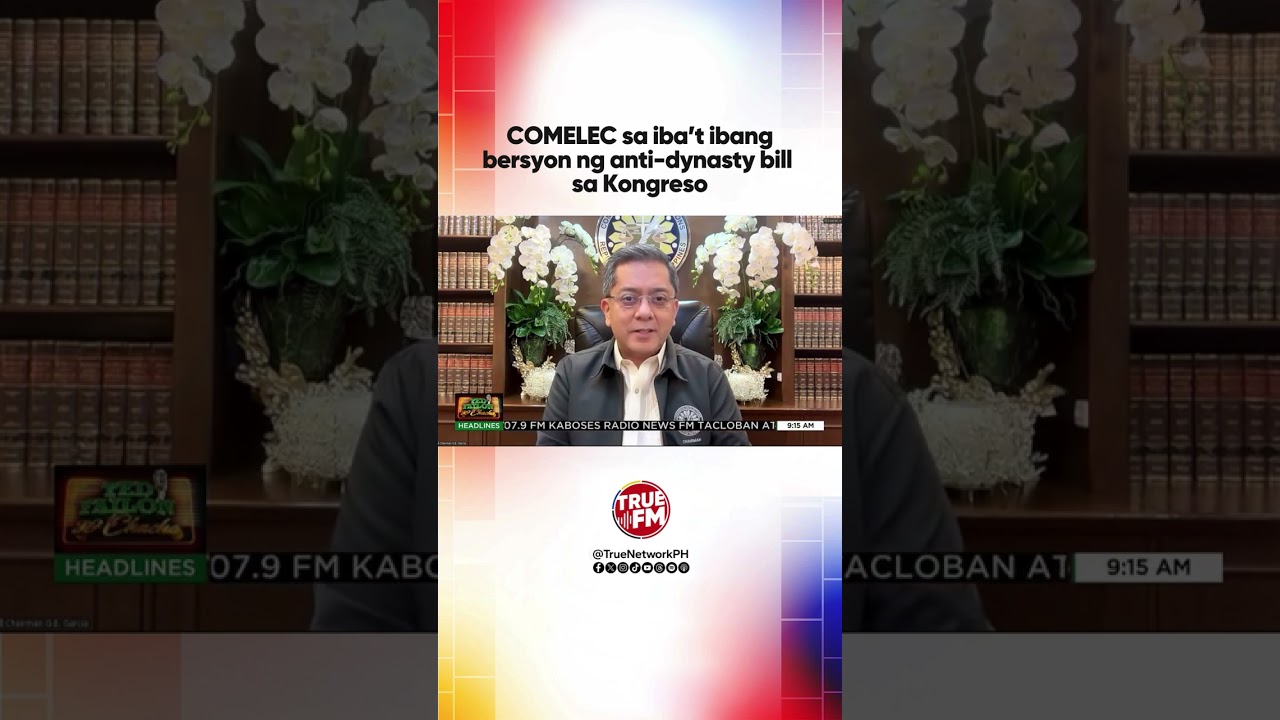 COMELEC sa iba’t ibang bersyon ng anti-dynasty bill sa Kongreso | Ted Failon & DJ Chacha
