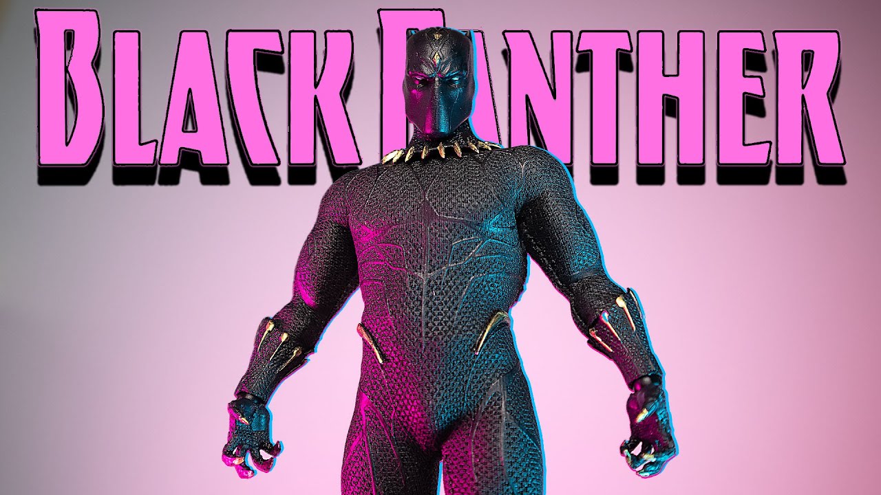 BODY SWAPPING MEZCO BLACK PANTHER