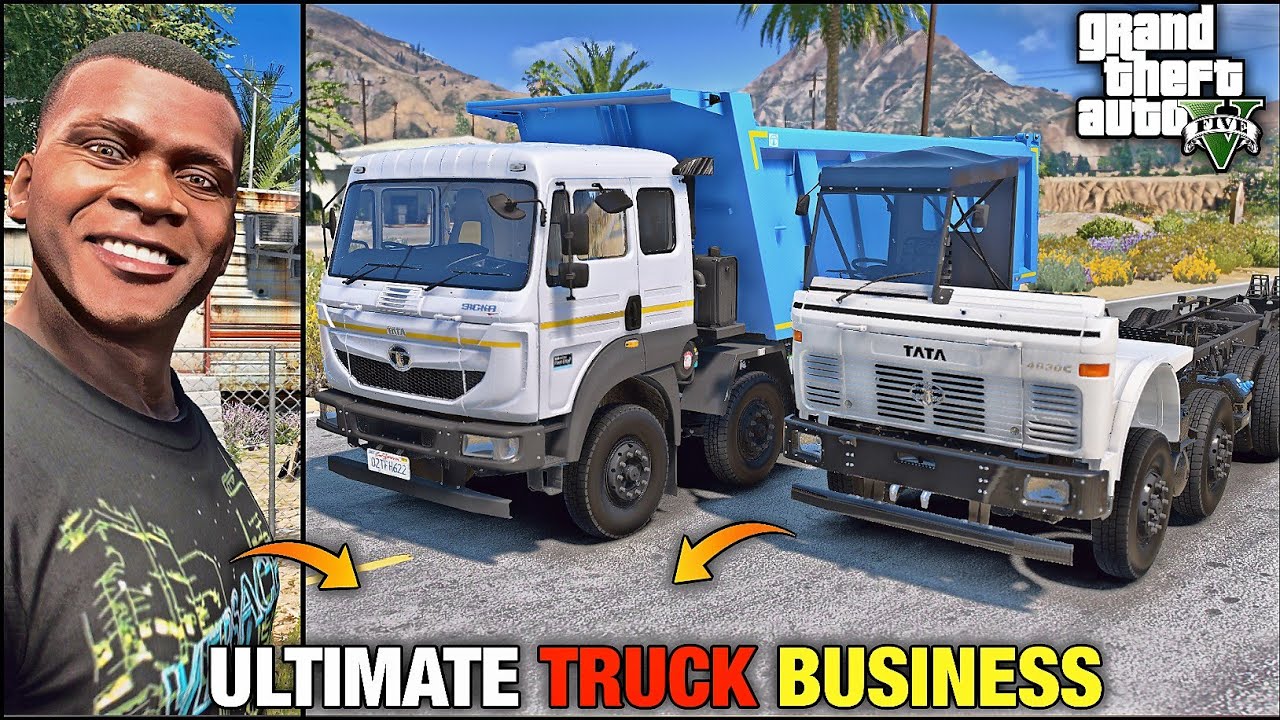 New Business Ke Liye Finally Truck Build Kardiya🤑 Extreme Modification Old To New 🤪🤣 ( GTA 5 Mods )