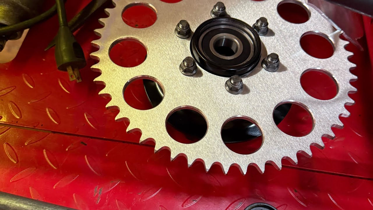 Sportster dragbike. Ceramic wheel bearings are here!