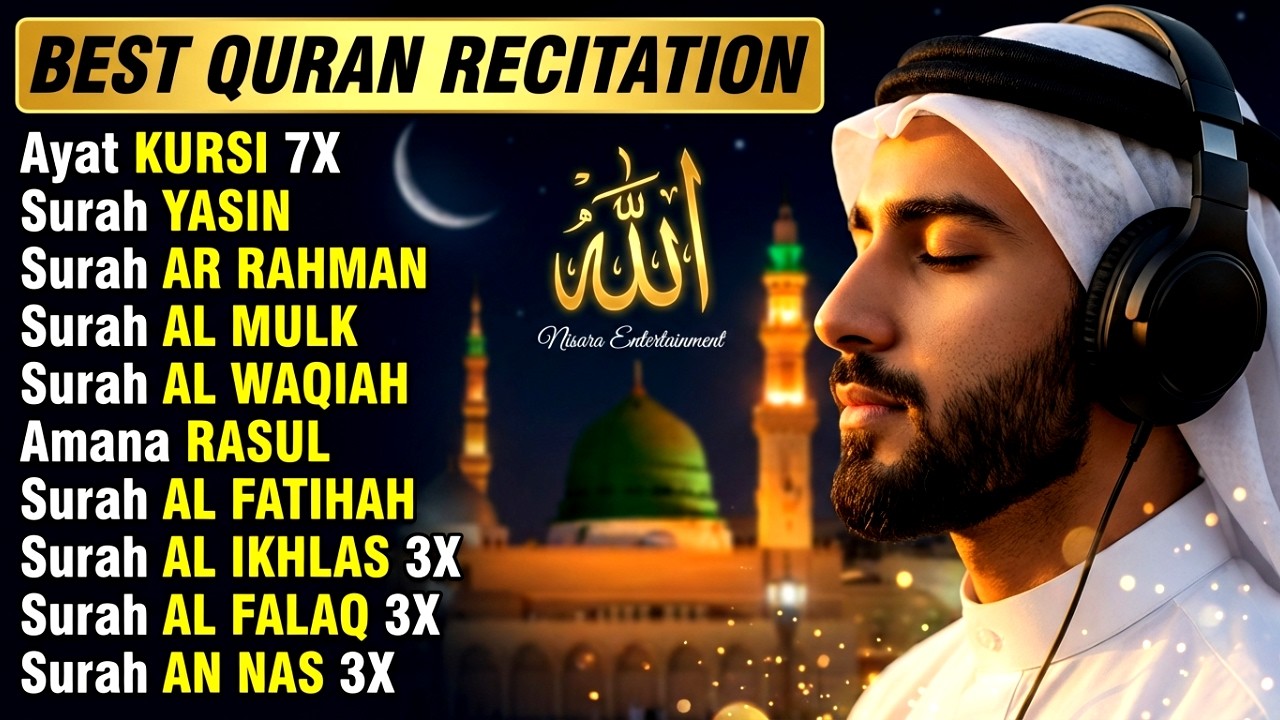 Bacaan Al-Qur’an Merdu yang Menyentuh Hati | Tilawah Indah Penyejuk Jiwa