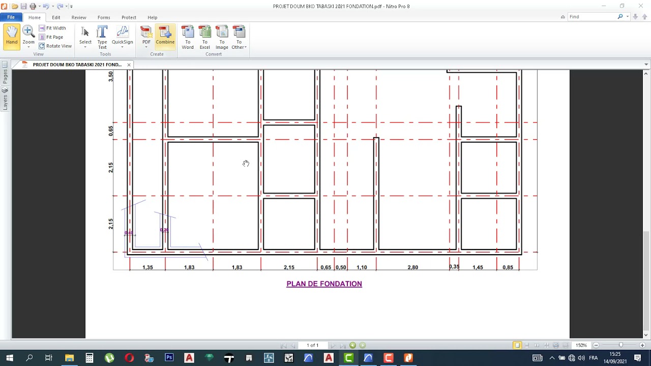 13 Comment paramétrer le Plan de Fondation dans Archicad 25.
