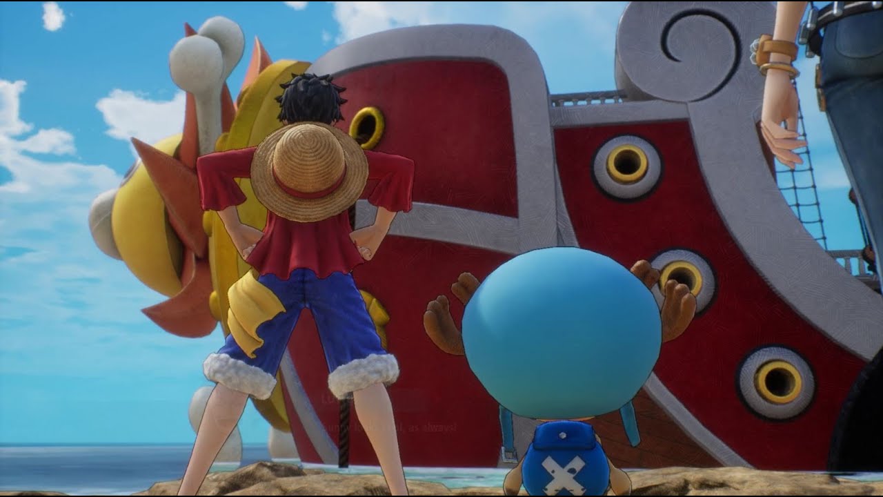 The Straw Hats Reaction To Seeing The Sunny Go Ship - One Piece Odyssey