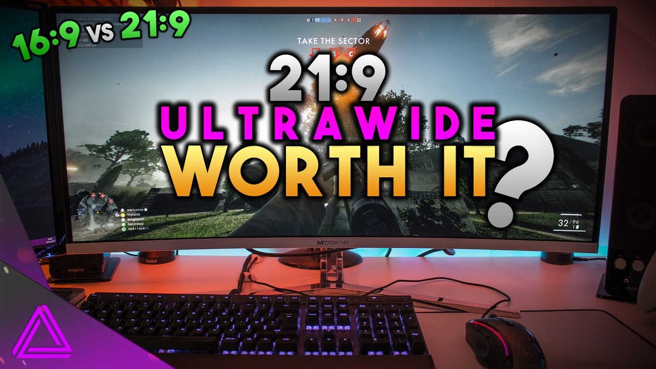 Is 21:9 Worth It? - What Is The Ultimate PC Gaming Experience? - 16:9 vs 21:9