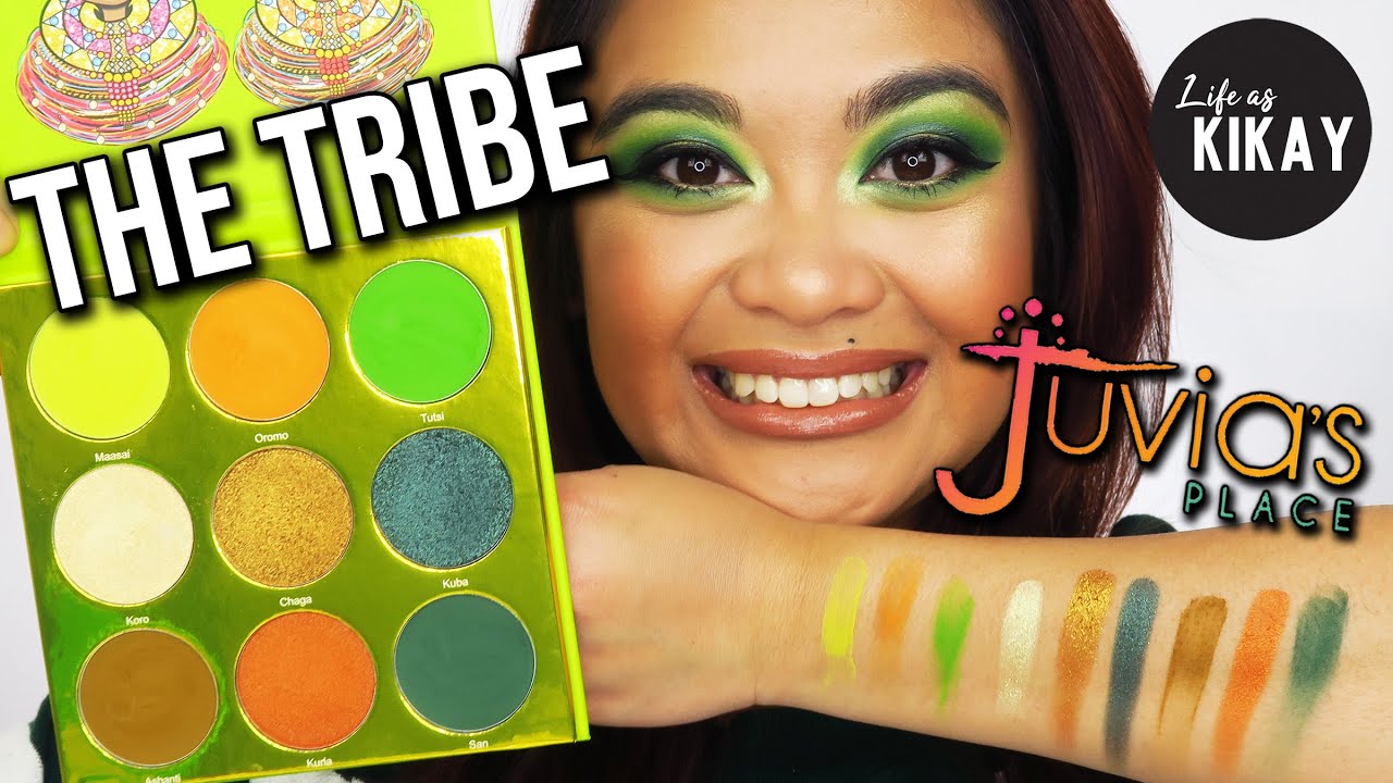 Juvia's Place Tribe Palette Makeup Tutorial and Swatches