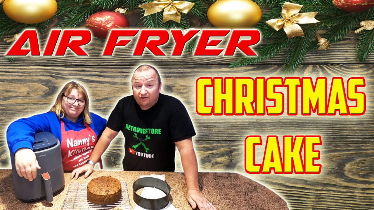 Super Moist Air Fryer Christmas Cake - Can It Work?