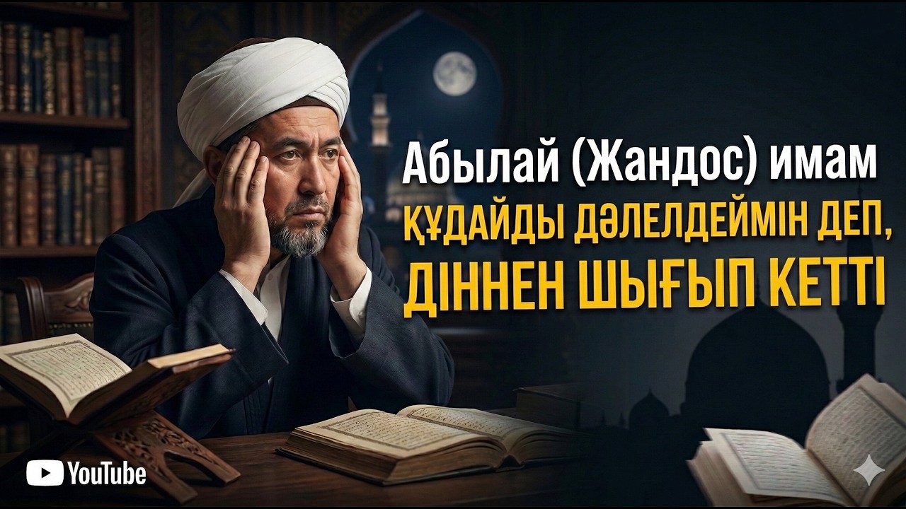 Абылай (Жандос) имам Құдайды дәлелдеймін деп, діннен шығып кетті