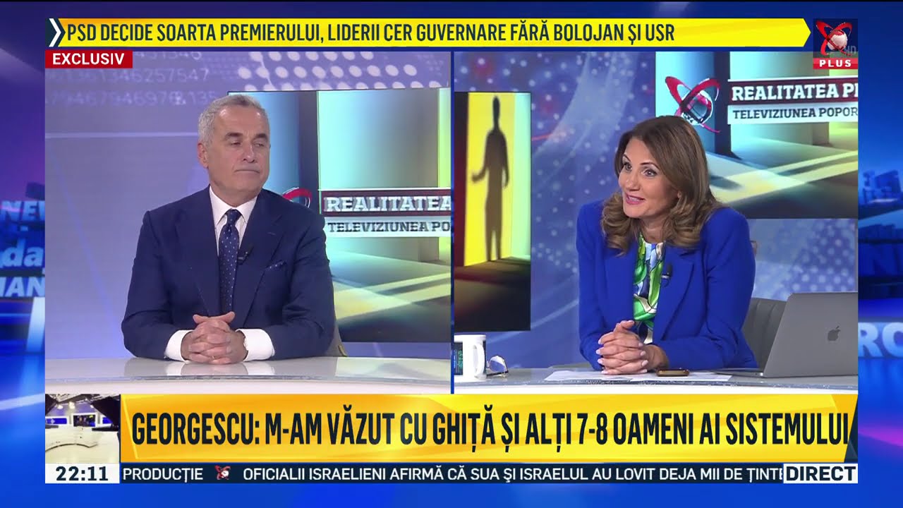 Stirile Realitatea Plus de astazi 15 Martie 2026 ora 22