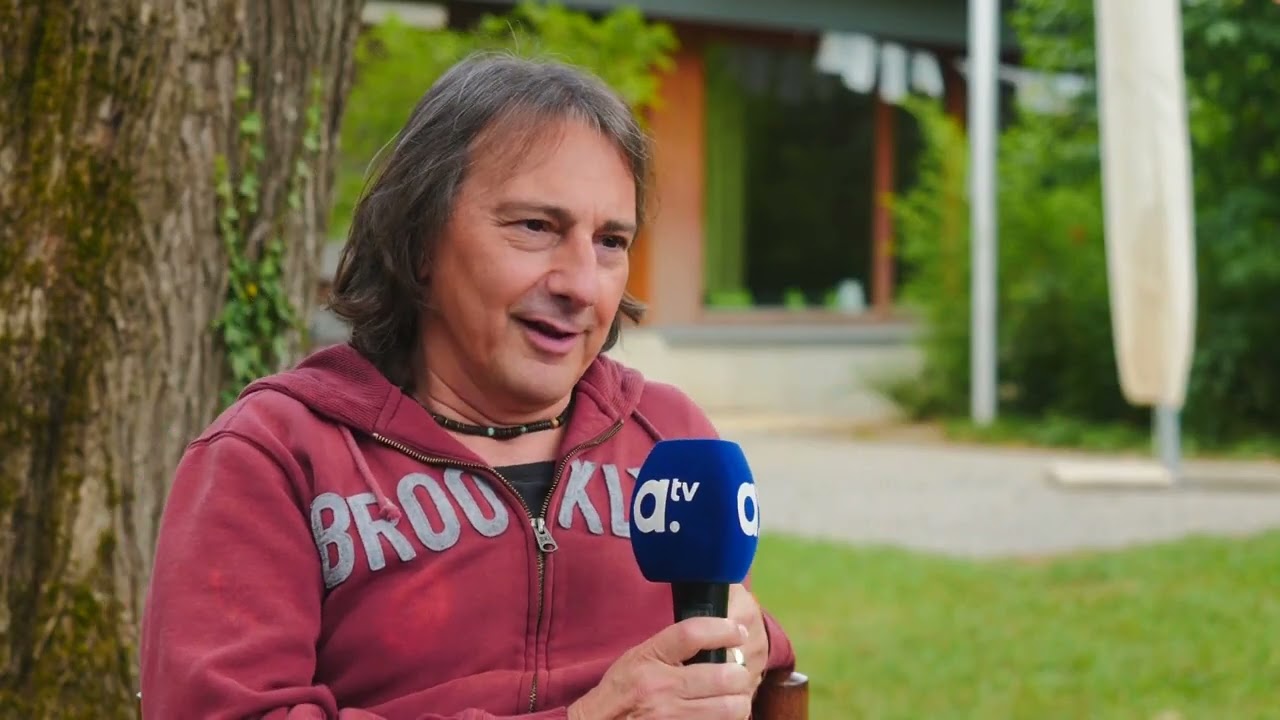 backstage - Chris de Burgh und Pippo Pollina