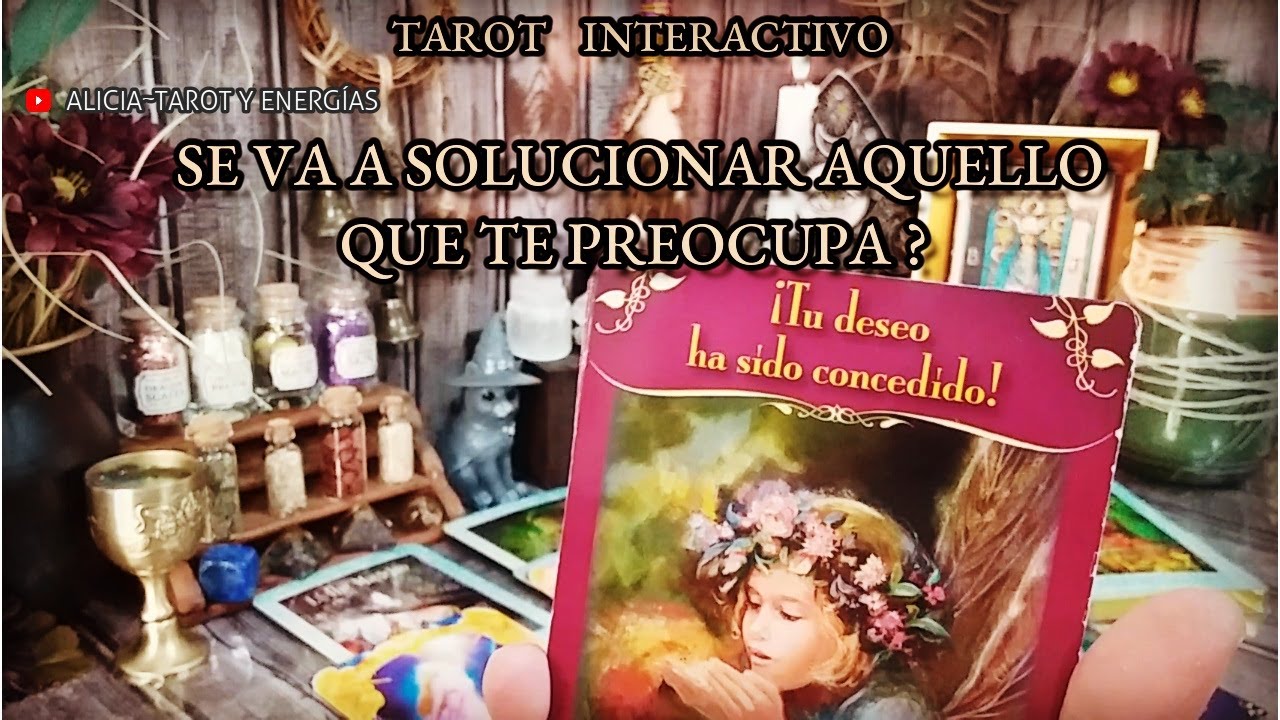 ✨Se Va a Solucionar Aquello que Te Preocupa? 😣💭 Qué Debes Saber? 🔮 #tarot Interactivo✨