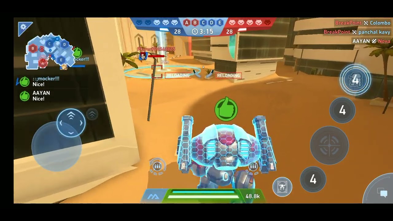 I WON THE MECH 