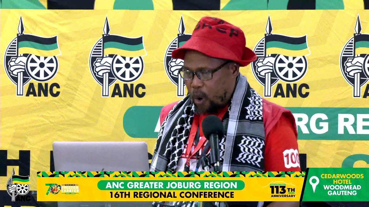[LIVE NOW]  ANC 16th Regional Conference, Greater Johannesburg Region