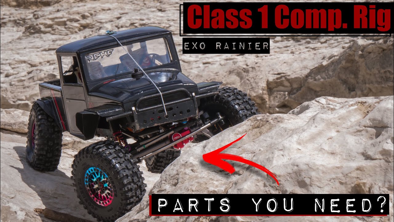 Rock Crawler RC Car Modification / Class 1 EXO Rainier Chassis