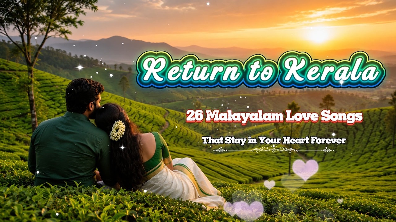 🌿 Return to Kerala 💚 26 Malayalam Love Songs That Stay in Your Heart Forever