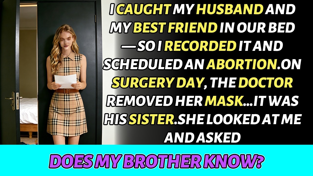 I RECORDED MY CHEATING HUSBAND — THE ABORTION DOCTOR WAS HIS SISTER