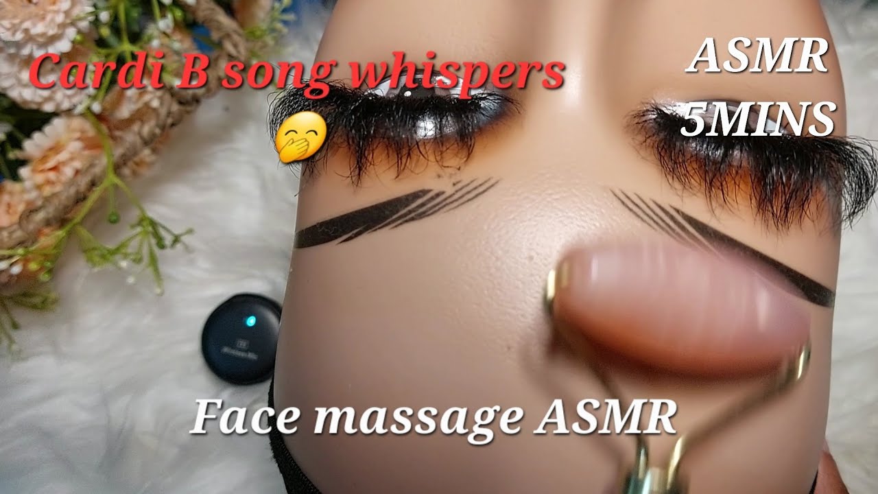 Face Massage ASMR ✨ +Cardi B album whispers 💤#LittleMissDramaTour