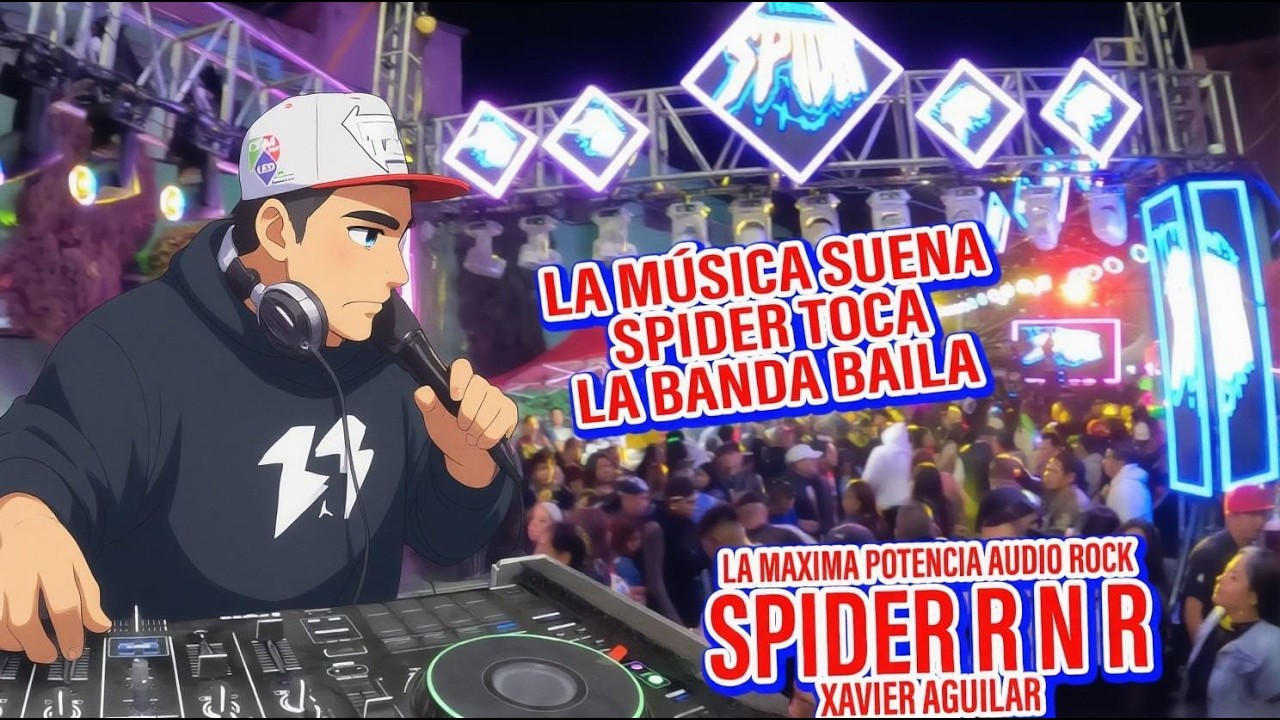 La Música Suena Spider TocaLa banda baila