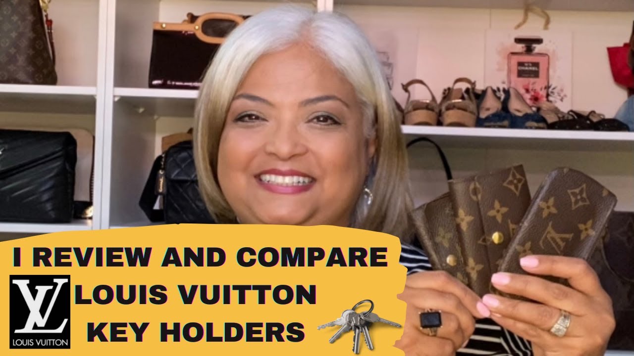 I REVIEW AND COMPARE THE LOUIS VUITTON 4 KEY HOLDER, 6 KEY HOLDER AND KEY POUCH!