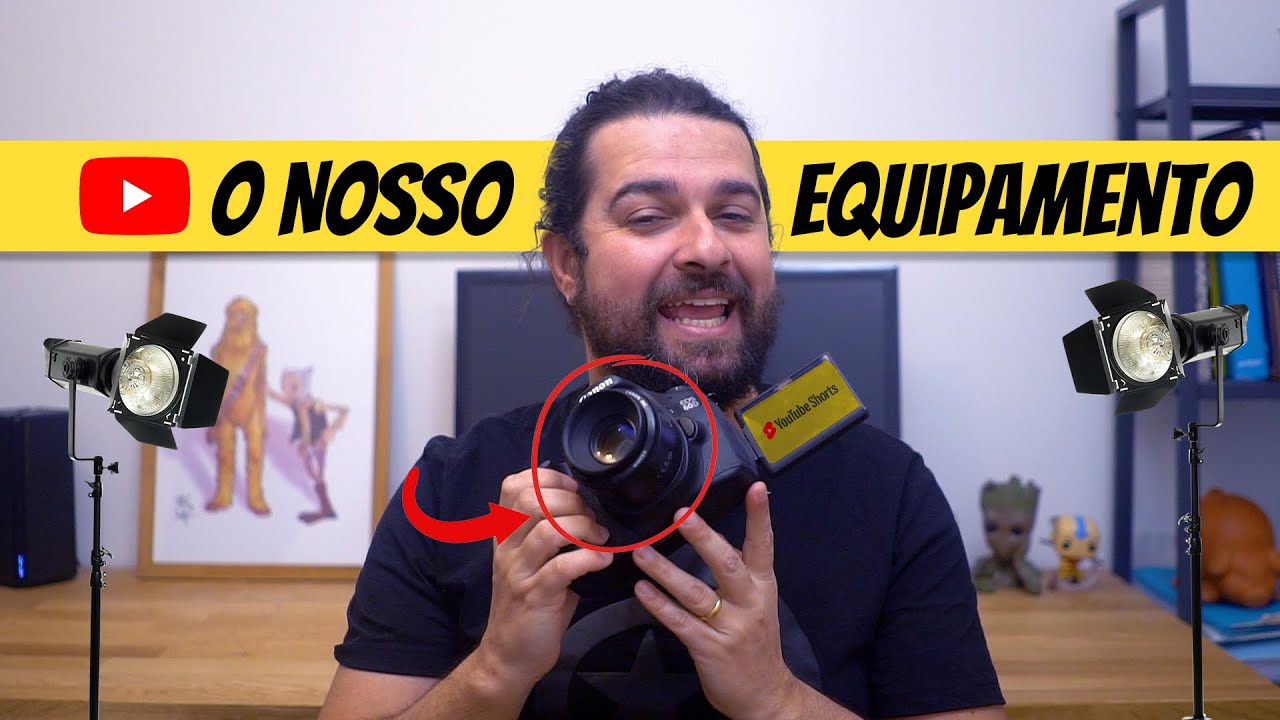 O nosso equipamento para o Youtube  #vacatech