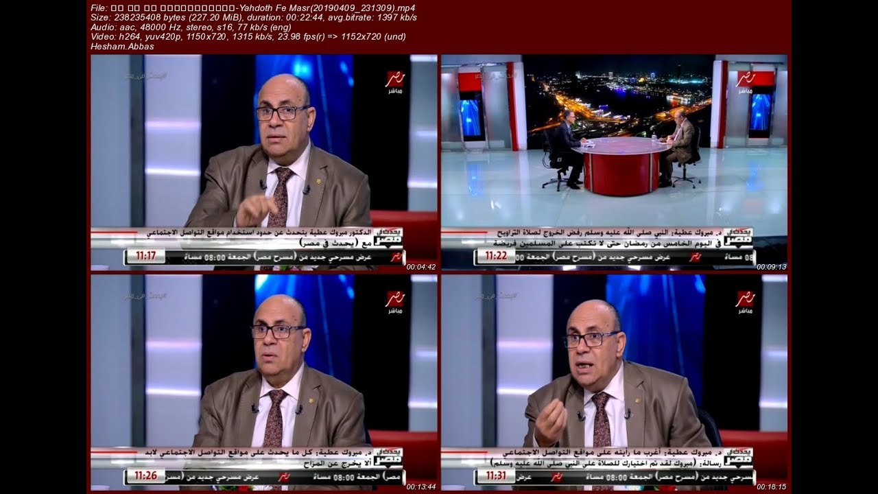الدكتور مبروك عطية يحدث فى مصر 9-4-2019