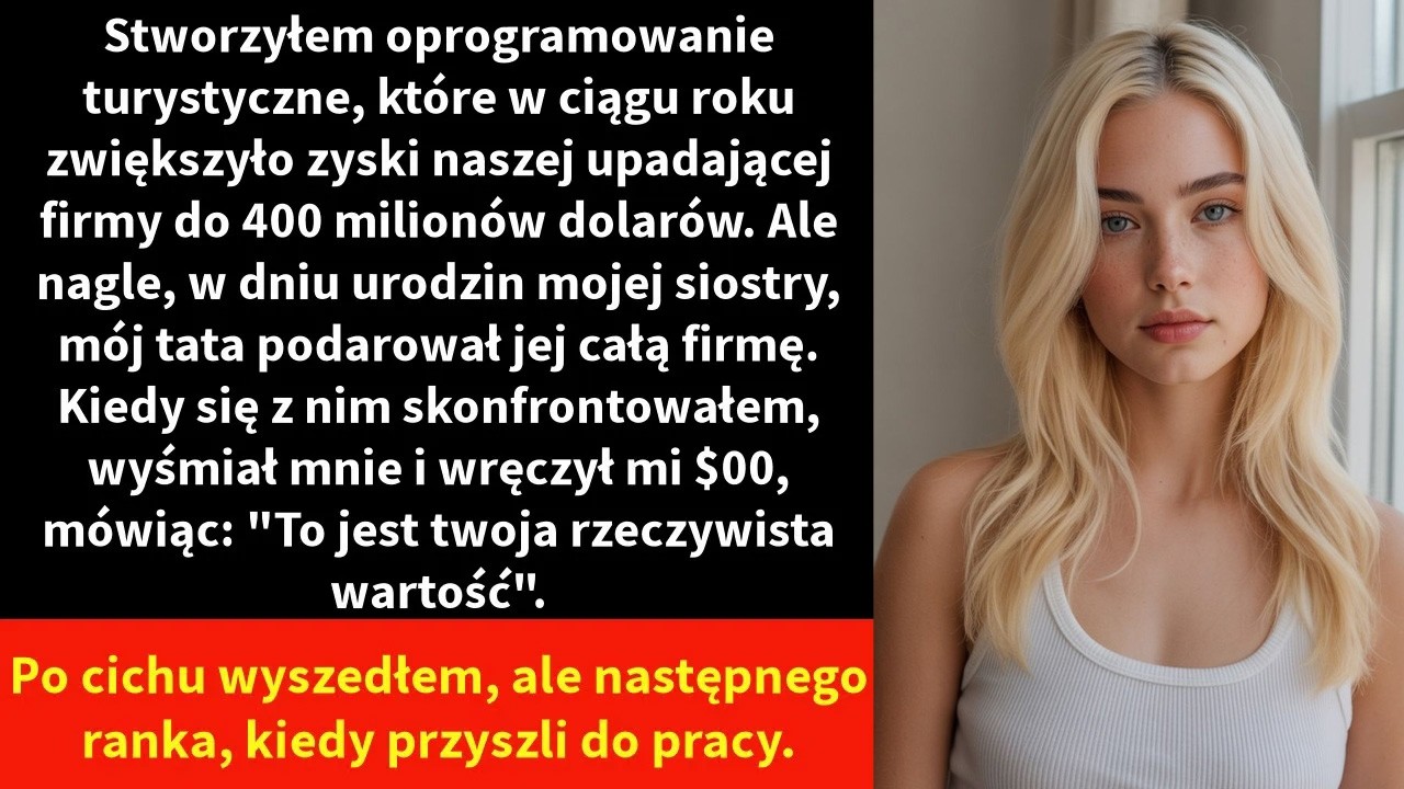 Stworzyłem oprogramowanie turystyczne, które w ciągu roku zwiększyło zyski naszej upadającej