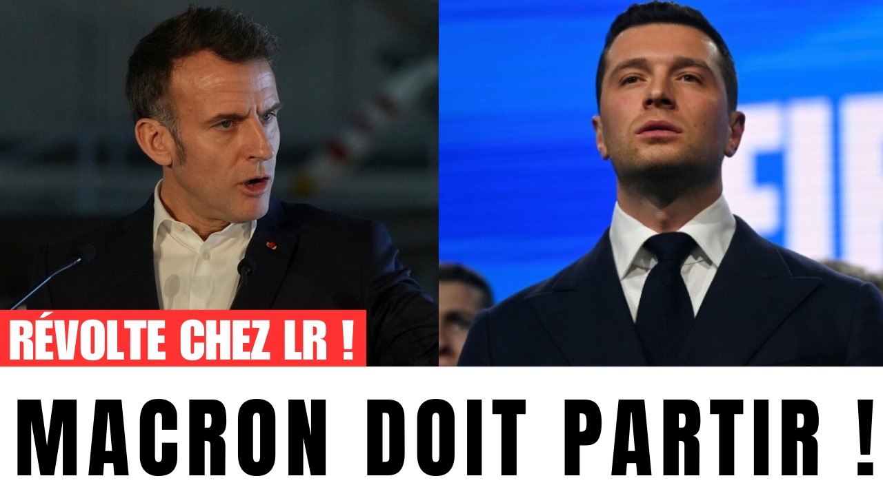 Les Jeunes Républicains demandent le départ de Macron – onde de choc dans le parti !