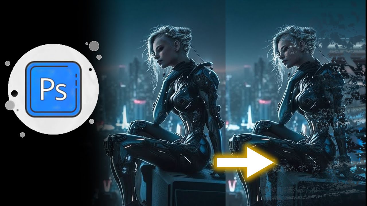 EFFETTO DISPERSIONE VELOCITÀ IN MENO DI UN MINUTO #tutorialphotoshop