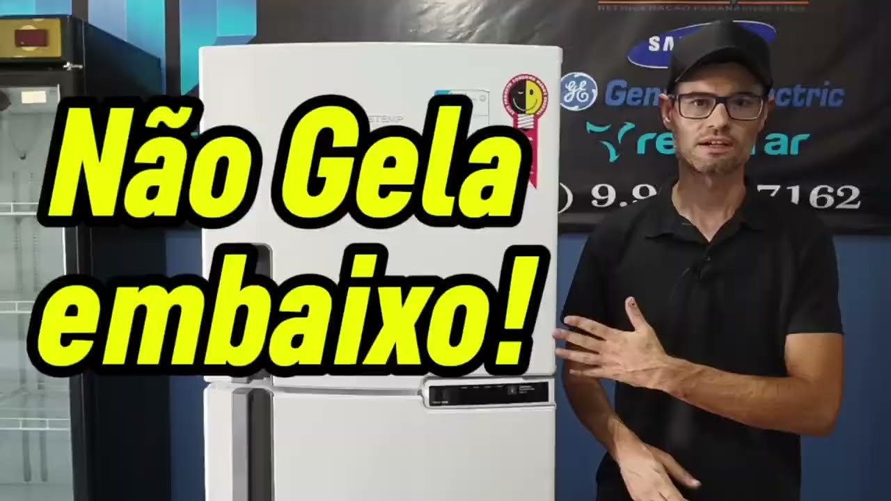 Geladeira Brastemp não gela embaixo ( Diagnóstico e Auto-teste) @Thermofaz-Pro