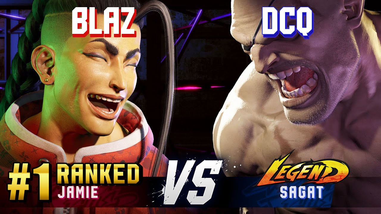SF6 ▰ BLAZ (#1 Ranked Jamie) vs DCQ (Sagat) ▰ High Level Gameplay