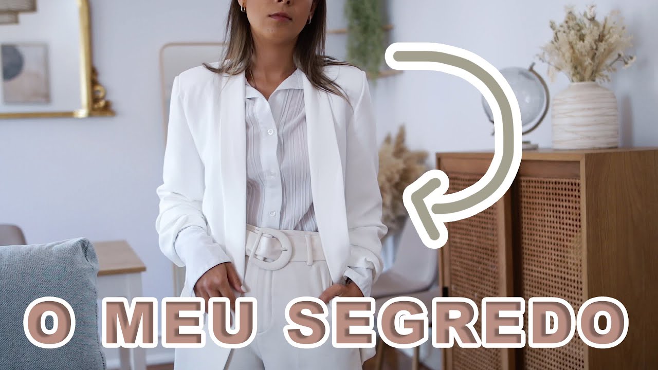 O MEU SEGREDO PARA NÃO SENTIR QUE TEMOS FALTA DE ROUPA!