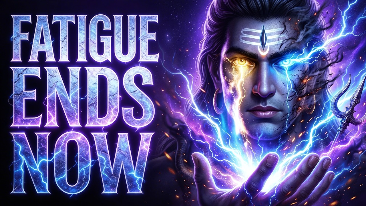 ⚠️ DO NOT IGNORE THIS ⚡EXTREME STRENGTH: Shiva Mantra of Fatigue Ends, Power Returns Immediately