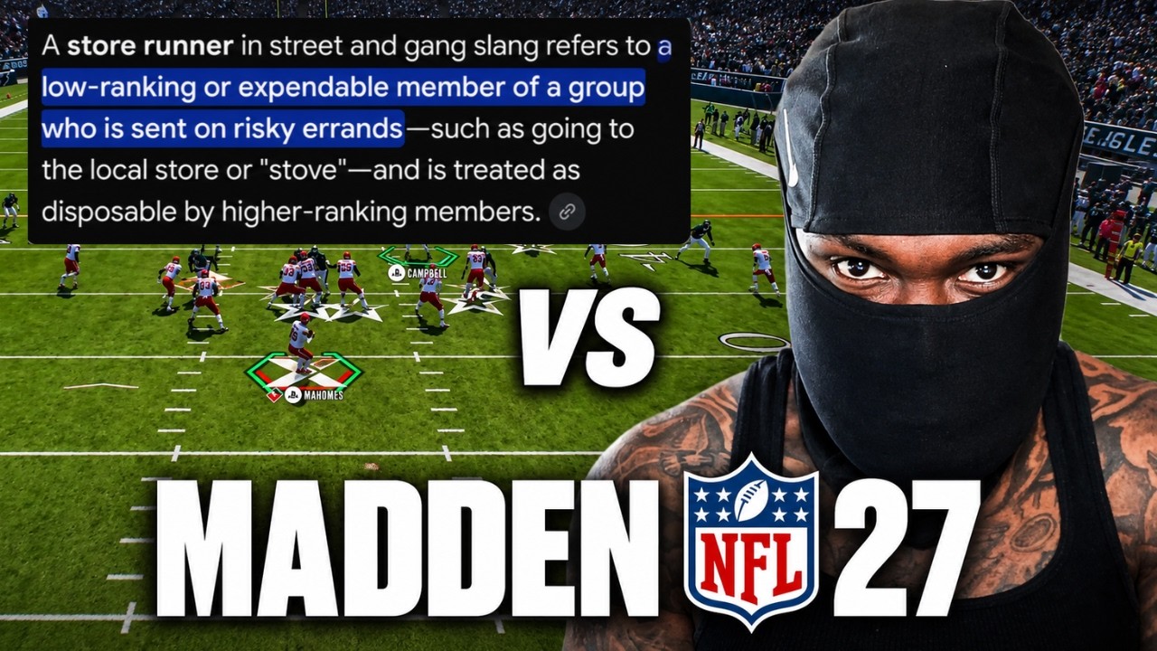 BELT TO A*$🤣&hellip; NFL DB Store Runner Called LaDerrickJrr Out * He Regretted It Quick* | Madden 27 